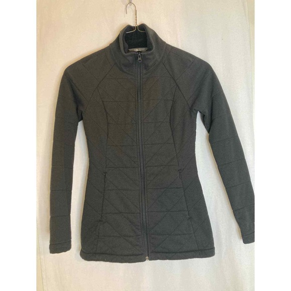 The North Face Black Full Zip‎ Jacket Women's Quilted Lightweight Coat - Picture 1 of 11